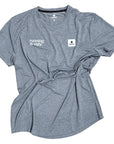 saysky clean combat t-shirt, grey.