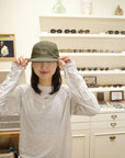 technical adjustable race cap, gone running, dark olive.