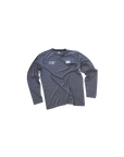 saysky clean pace longsleeve, running is ugly, grey.