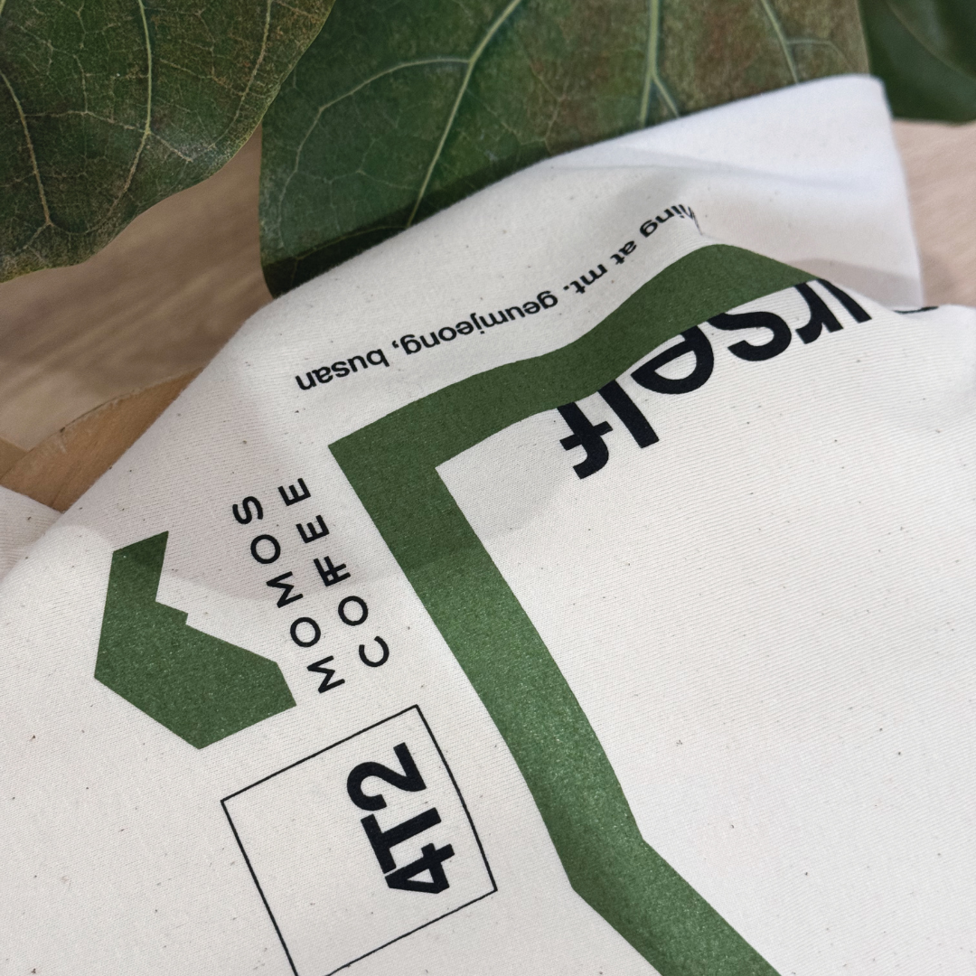 tee, get lost x momos, raw white.