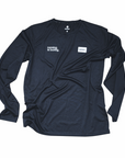 saysky clean motion longsleeve, black, running is boring.