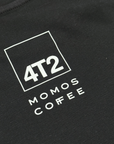 tee, get lost x momos, black.