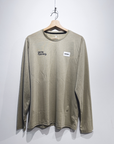 saysky clean motion longsleeve, beige, gone running.