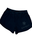 saysky womens pace shorts 3", black.