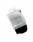 near earth, race day sock, crew length, black