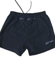 classic mens microperf short 5" get lost, black.