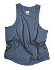 classic mens singlet, sabrosa, charcoal.