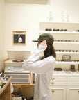 technical adjustable race cap, gone running, dark olive.